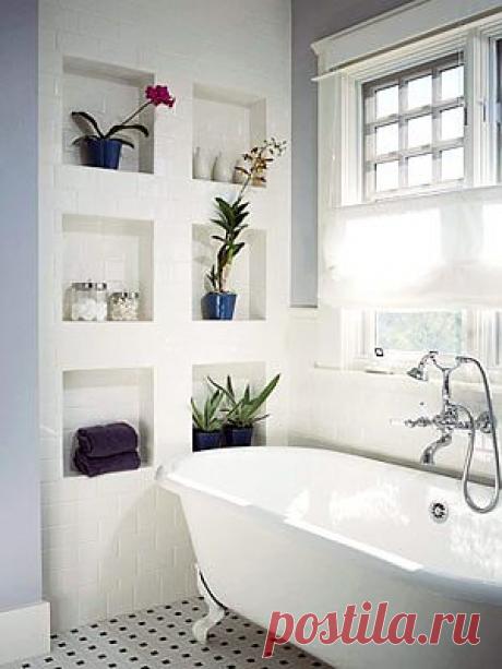 Ванная - идеи хранения.