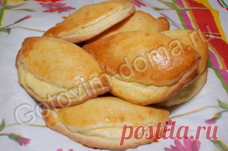 Рецепт: Сочни с творогом