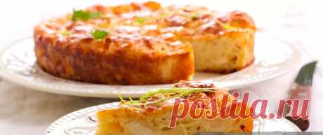 Шарлотка с капустой Рецепт Пироги- Журнал полезных советов