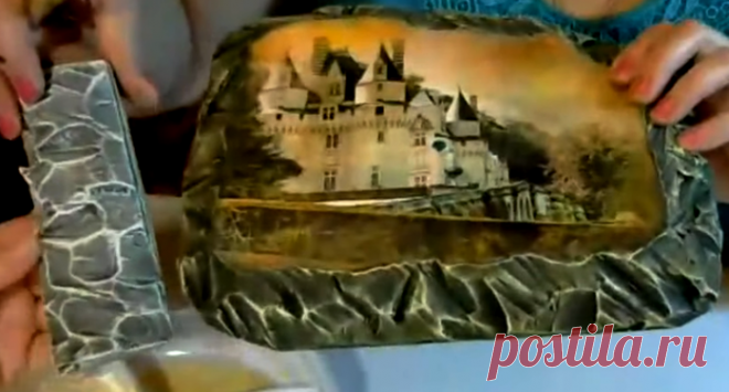 Имитация камня