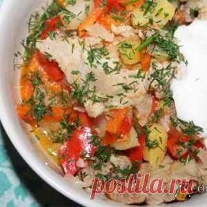 Рагу из свинины с овощами