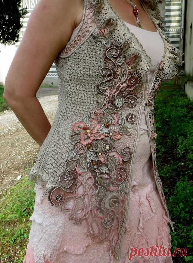 «Ася(Галина ) Вертен. Жилет 