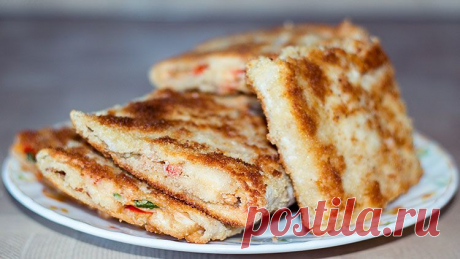 Вкусный завтрак - простые жареные бутерброды - Простые рецепты Овкусе.ру