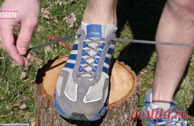 Как правильно шнуровать кроссовки
