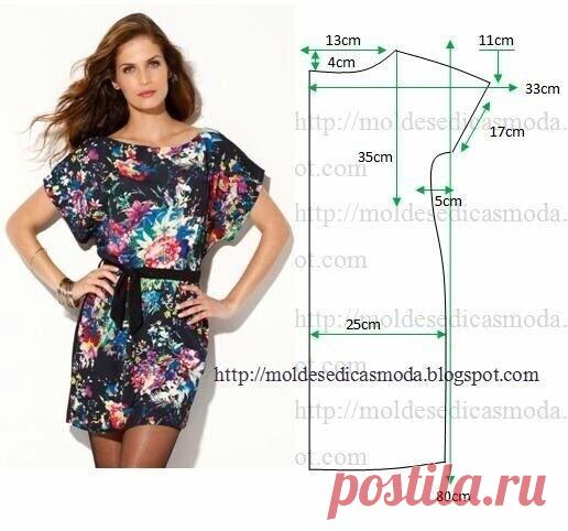 Простенькие в пошиве летние платья. Идеи и выкройки