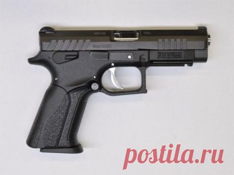 Пистолет Grand Power Q100 с вращающимся стволом — Энциклопедия оружия