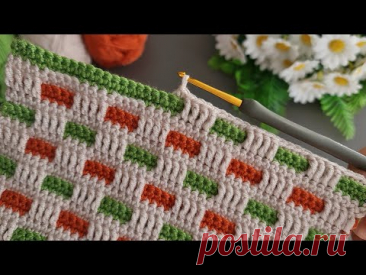 Wow!..😲Very Easy! 3D Super how to make eye catching crochet / Everyone who saw it loved it.Muhteşem