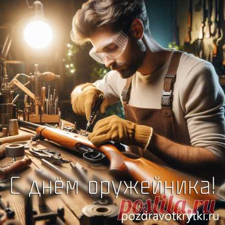 Твой дар — нести победы стяг! Ты оружейник!
Изобретатель нового с безуминкой в глазах...
Желаю я тебе, чтобы твои творенья
Несли победу в праведных руках!