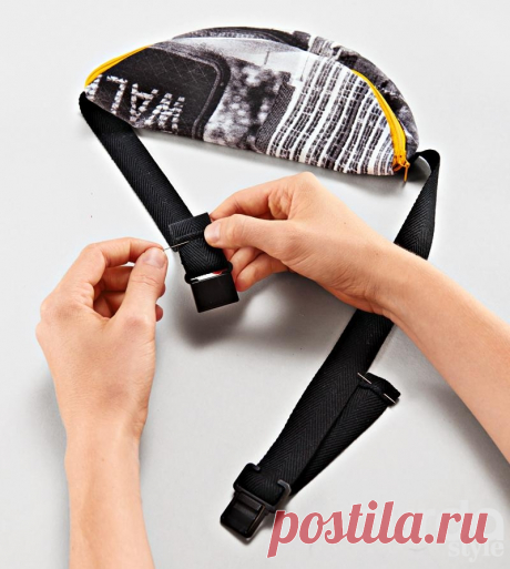 Сумка на пояс / Мастер-классы / Burdastyle