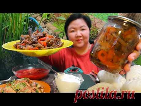 Самый вкусный Корейский салат из баклажан! Как приготовить Кади Ча на зиму По корейски вкусно!