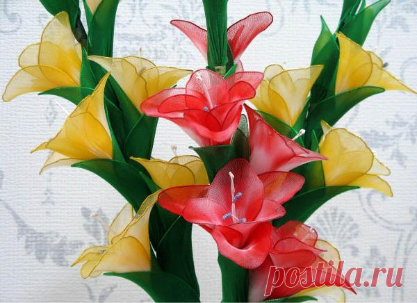 Цветы из капрона: превосходный мастер-класс — Сделай сам, идеи для творчества - DIY Ideas