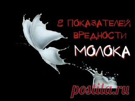 8 показателей вредности молока - YouTube