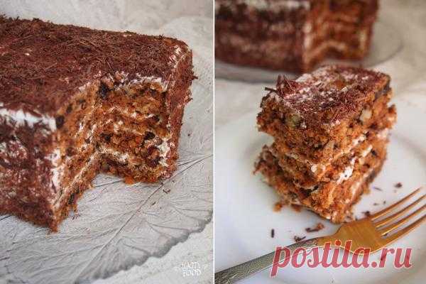 HAPPYFOOD - Морковный торт.
