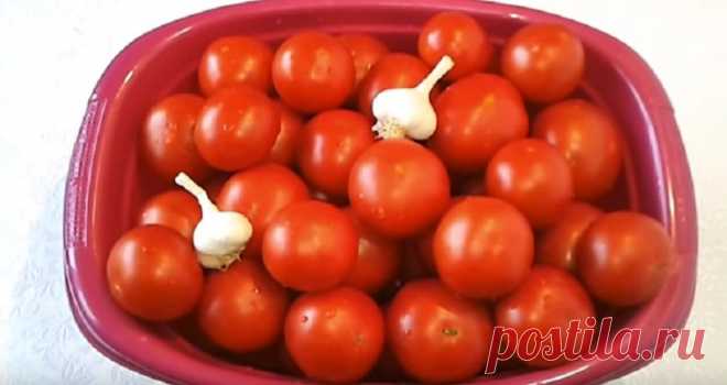 Помидоры с чесноком на зиму — 7 лучших рецептов с пикантным вкусом
