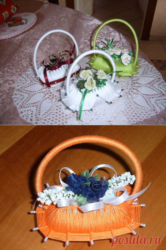 Мастер класс -делаем корзиночки