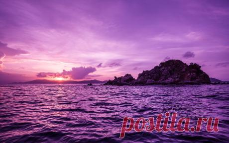 Обои :: oceans, острова, закаты, природа, небо