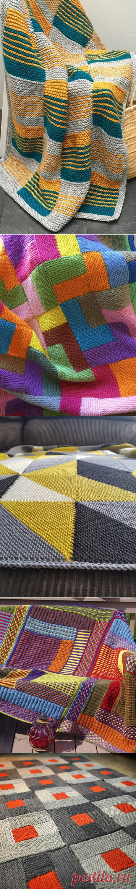 Пледы и вязаные одеяла из отдельных фрагментов - спицами. Идеи для воплощения.  Пледы, связанные из отдельных мотивов спицами или крючком: схемы и описание Как связать плед своими руками? В этой статье мы собрали для Вас идеи и схемы пледов из отдельных мотивов, которые легко связать своими руками. Чтобы связать плед из мотивов (схема и описание) можно использовать любой подходящий по размеру кусок ткани. Он может быть связан, например, спицами, либо связан крючком. Главное в данном случае — э…