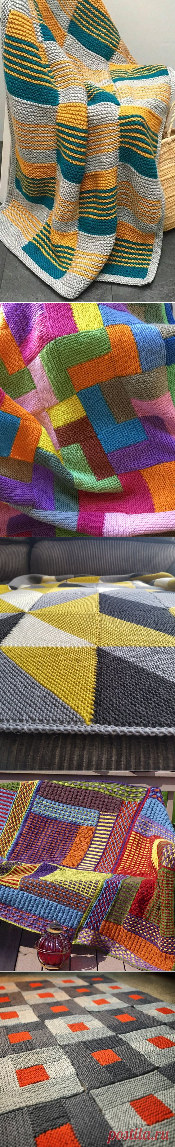 Пледы и вязаные одеяла из отдельных фрагментов - спицами. Идеи для воплощения.  Пледы, связанные из отдельных мотивов спицами или крючком: схемы и описание Как связать плед своими руками? В этой статье мы собрали для Вас идеи и схемы пледов из отдельных мотивов, которые легко связать своими руками. Чтобы связать плед из мотивов (схема и описание) можно использовать любой подходящий по размеру кусок ткани. Он может быть связан, например, спицами, либо связан крючком. Главное в данном случае — э…