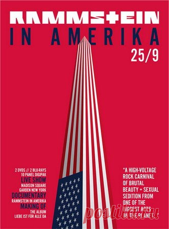 Раммштайн - В Америке / Rammstein – In Amerika (GER) BDRip RAMMSTEIN выпустили DVD/Blu-ray «In Amerika». С триумфом вернулись в США 12 ноября 2010 года, выступив перед толпой в 18.000 человек на сцене Madison Square Garden в Нью-Йорке. Спустя пятилетие, 25 сентября этого года концерт под названием «Live From Madison Square Garden» получит официальный релиз
