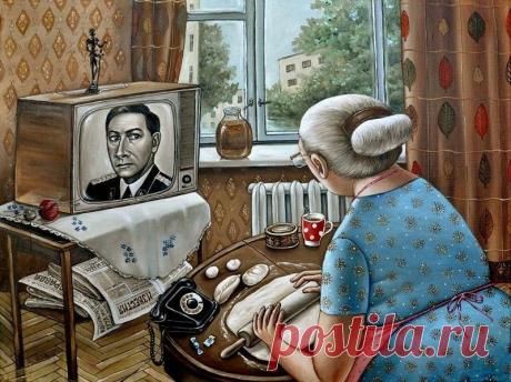 СССР в картинах Анжелы Джерих