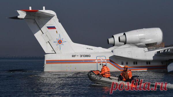 Аэромобильную группировку МЧС направили в подтопленный район Евпатории