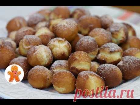 Пончики на Сгущенке. Очень Быстрый и Простой Рецепт из Детства