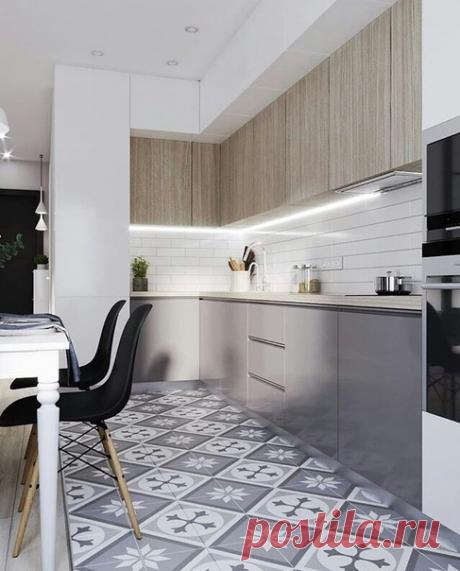 Кухня в квартире-студии