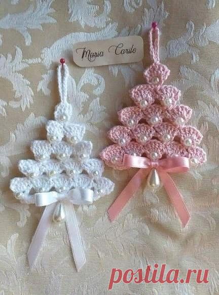 Вяжем милую ёлочку