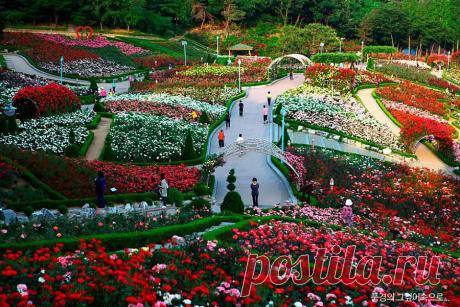 Красивейшие парки Южной Кореи:Dodang Park,Пучхон(Bucheon)
