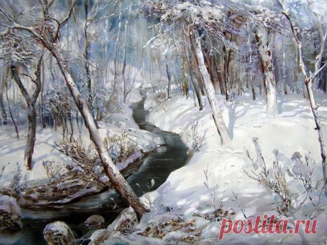 Художник Сердюков Александр Григорьевич. О цветах.