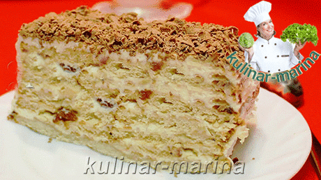 Торт из творога и печенья без выпечки | Cake cheese and biscuits without baking