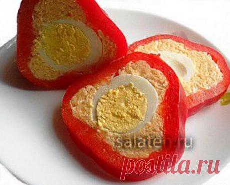 Закуска из фаршированного перца с сыром и яйцом - &quot;Вкусные Рецепты&quot; - lihacheva_51@mail.ru - Почта Mail.Ru