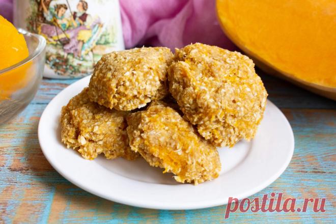Полезное овсяное печенье с тыквой | Кухонный Сумбур | Пульс Mail.ru