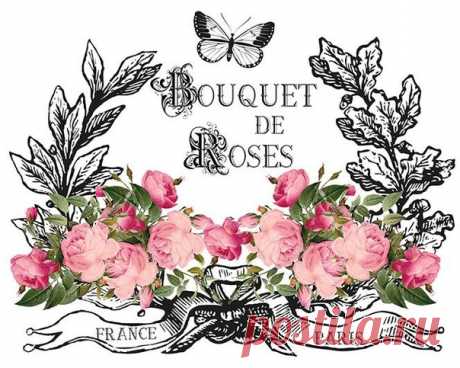 Розы, цветы, вензель, шебби шик.
Декупаж коллаж. Decoupage collage.
#принт #для_декупажа #картинки_для_творчества