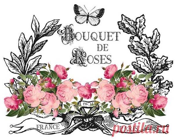 Розы, цветы, вензель, шебби шик.
Декупаж коллаж. Decoupage collage.
#принт #для_декупажа #картинки_для_творчества