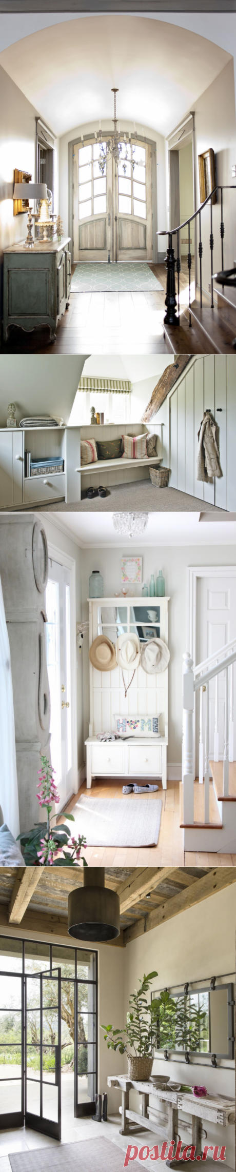 Оформление прихожей в прованском стиле | Роскошь и уют