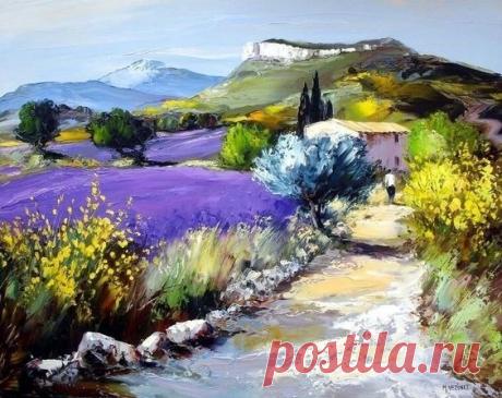 #Художник Michel Vezinet