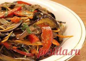 Баклажаны по-корейски: самый вкусный рецепт на зиму