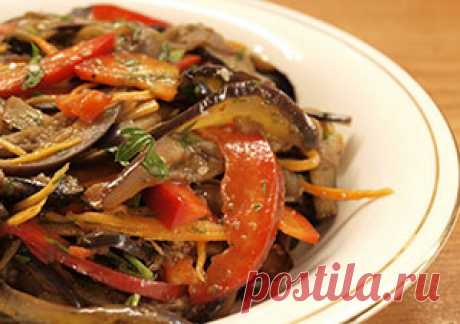 Баклажаны по-корейски: самый вкусный рецепт на зиму