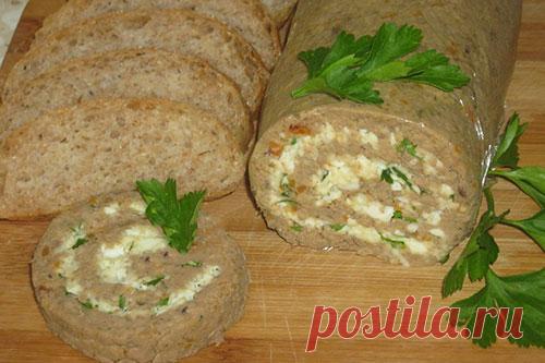 Печеночный рулет