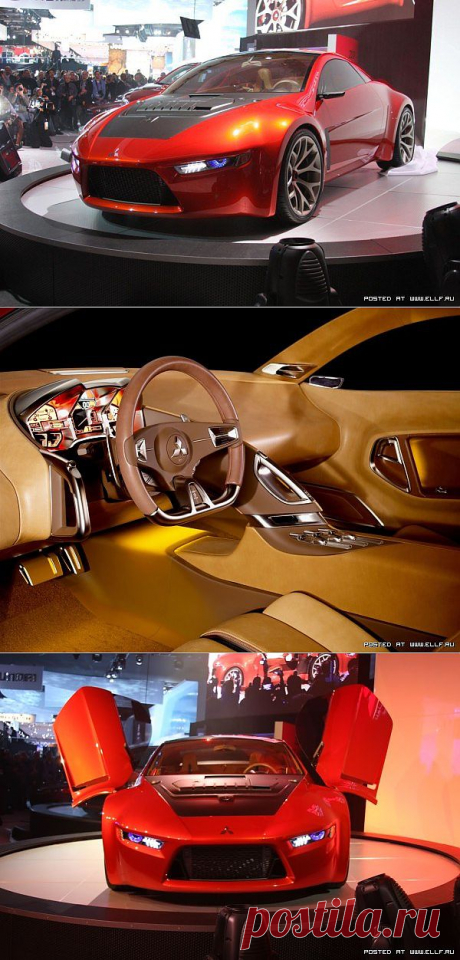 Спортивный концепт Mitsubishi Concept RA (8 фото+видео)