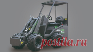 JFS Machinery Cast 800 Eco: новый компактный шарнирно-сочлененный электропогрузчик 
