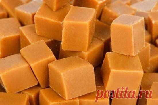 Ириски "Тянучки" (на топлeном молоке)