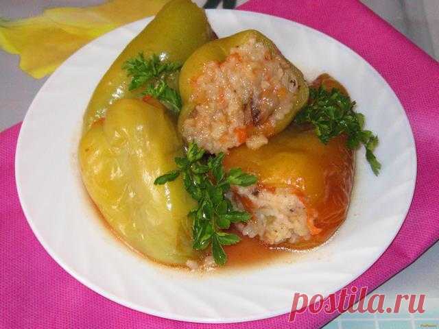 Перцы, фаршированные мясом и рисом / Простые рецепты