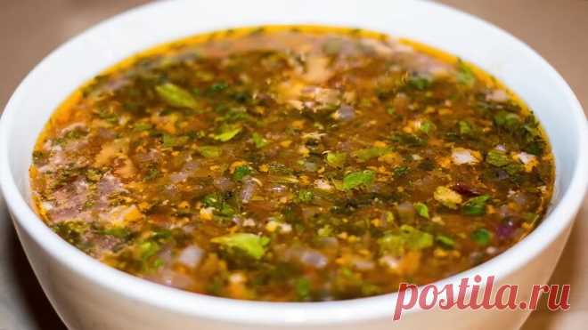 Настоящий суп харчо - абсолютный фаворит грузинской кухни!