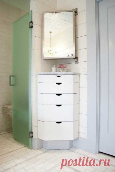 Прекрасные идеи рационального использования углового пространства | Мой дом