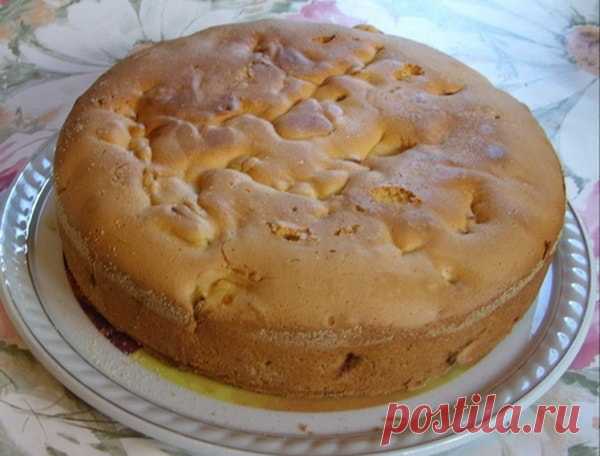 Шарлотка с яблоками - рецепт шарлотки | Пышная шарлотка в духовке
