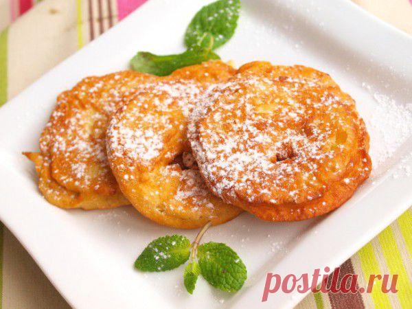 Яблоки в кляре.