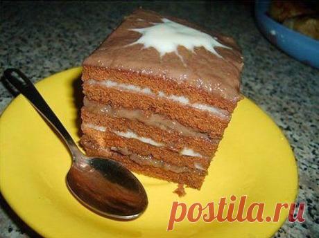 Лучшие кулинарные рецепты: Торт &quot;Нежная шоколадка&quot;