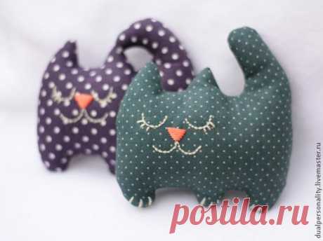 Котик на ладошке - Ярмарка Мастеров - ручная работа, handmade